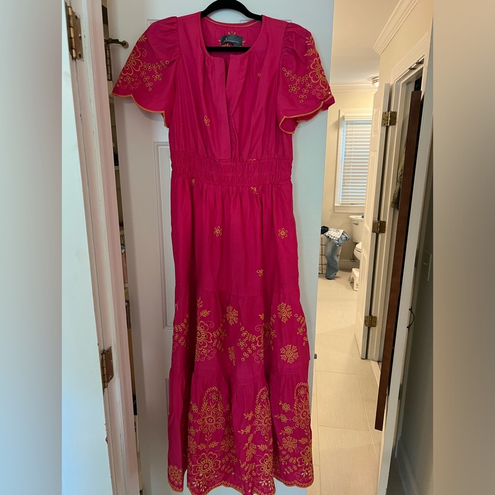 Anthropologie Somerset Midi Dress